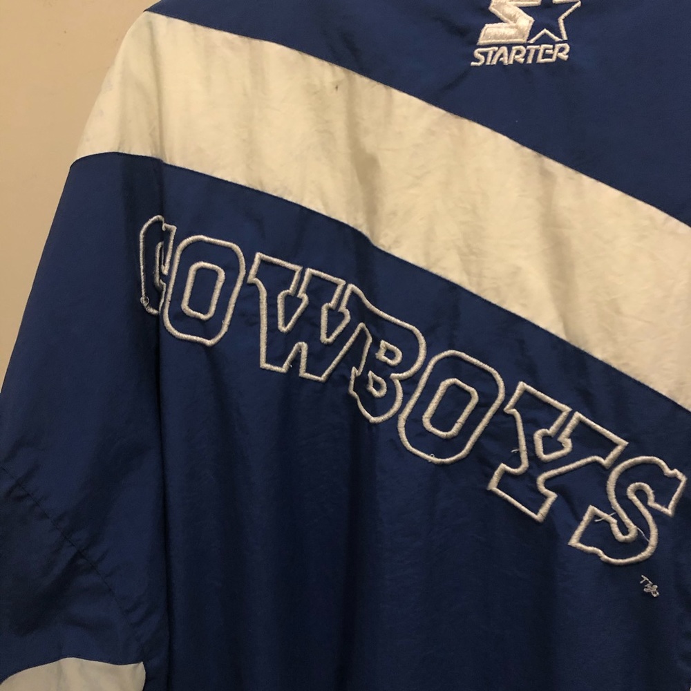 starter proline cowboy windbreaker color block VTG - Picture 7 of 8